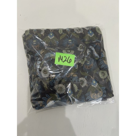 VTG Cato Y2K Lace Trim Babydoll Top Size L Brown Boho Forest Fairy Grunge Witchy - Picture 13 of 13